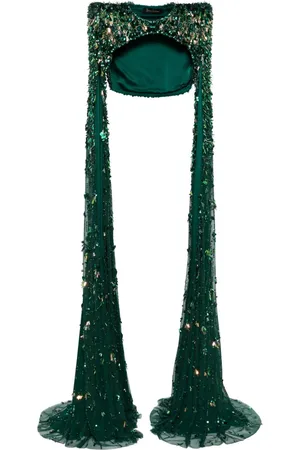 Jenny Packham Sharona sequinned cape