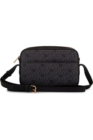 MOREAU Monogram leather crossbody bag