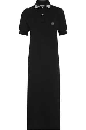 Philipp Plein Gothic Plein polo dress