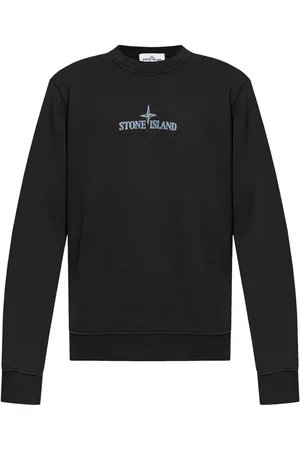 Stone Island Logo-print cotton sweatshirt