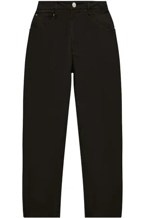Stone Island Logo-appliqué straight-leg trousers
