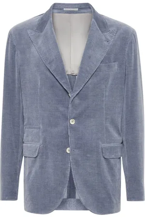 Brunello Cucinelli Peak-lapel corduroy blazer