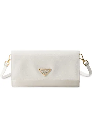 Prada Triangle-logo leather mini bag