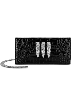 Philipp Plein Mini calf-leather clutch