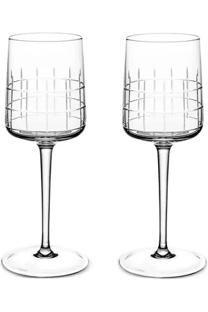 Christofle Graphik water glasses (set of two)