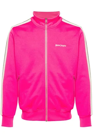Palm Angels Logo-embroidered track jacket