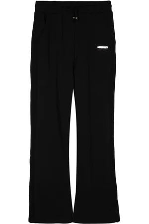 Musium Div. Logo-patch drawstring pants