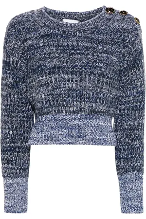 Erdem Mélange-effect wool jumper