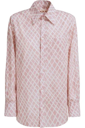 Marni Patterned long-sleeve shirt