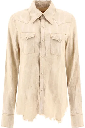 KAPITAL Magpie cotton shirt
