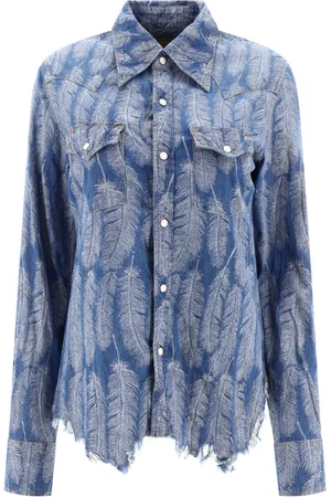 KAPITAL Magpie cotton shirt