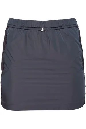 FLEUR DU MAL Nylon mini skirt