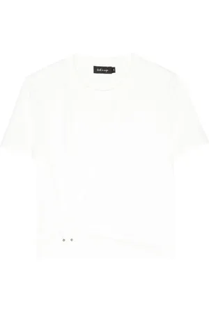 tout a coup Gathered crew-neck T-shirt