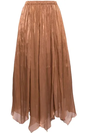 tout a coup Pleated midi skirt