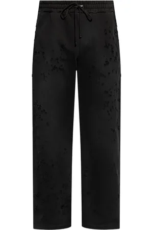 AMIRI Distressed finish straight-legged jogging trousers