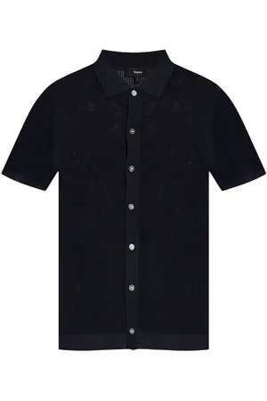 THEORY Openwork Polo