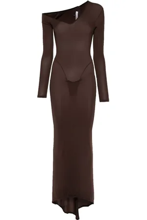 LAQUAN SMITH Scoop-neck maxi dress