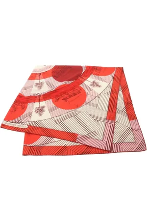 Hermès 2000s Jeu des Omnibus Remix cashmere scarf