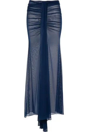 LAQUAN SMITH Draped maxi skirt