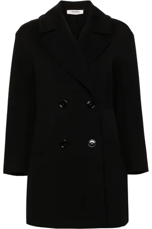 Max Mara Scuba-jersey peacoat