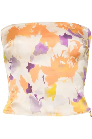 Patrizia Pepe Square-neck crop top