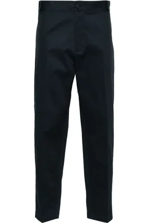 Maison Kitsuné Gabardine-weave cotton chinos