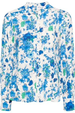 Zadig & Voltaire Twina floral-print crepe shirt