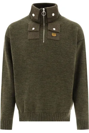 KAPITAL Zipped collar sweater