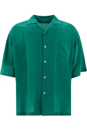 KAPITAL Soft spread collar shirt