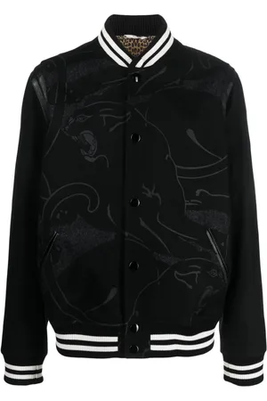 VALENTINO GARAVANI Graphic-print wool bomber jacket