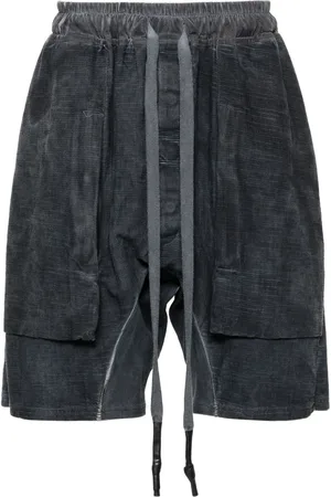 ISAAC SELLAM EXPERIENCE Organic cotton straight-leg shorts