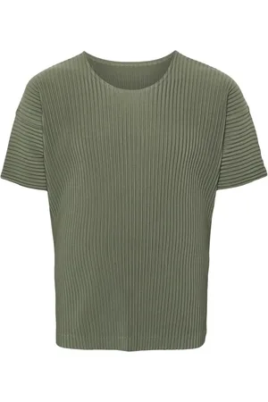 Issey Miyake Plissé jersey T-shirt