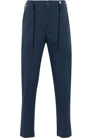 MYTHS Apollo herringbone chino trousers