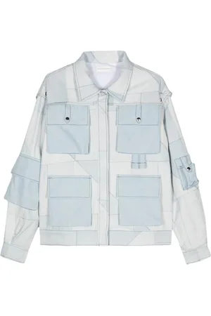 FAITH CONNEXION Panelled denim jacket