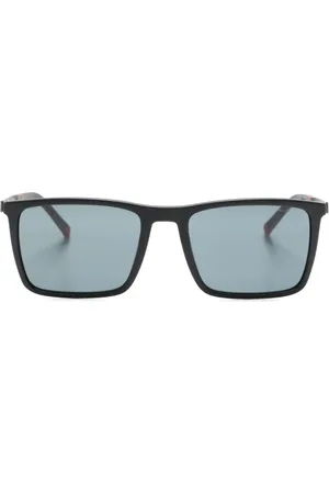 Tommy Hilfiger Rectangle-frame matte sunglasses