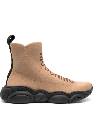 Moschino Teddy-sole high-top sneakers