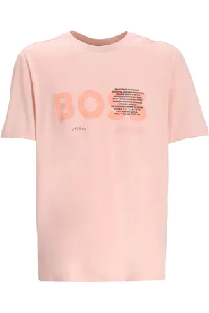 HUGO BOSS Logo-print cotton T-shirt