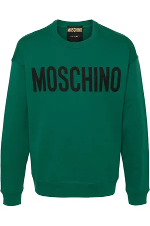 Moschino Logo-print cotton sweatshirt