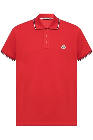 Moncler Logo-appliqué cotton polo shirt