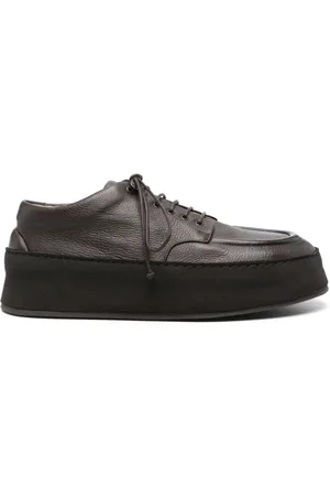 MARSÈLL Cassapana leather derby shoes