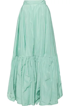 Plan C Gathered-detailing maxi skirt