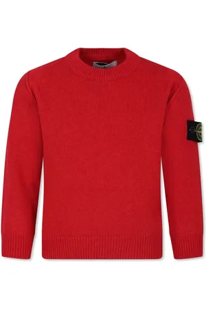 Stone Island Compass-badge knitted jumper