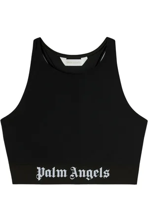 Palm Angels Logo-underband compression top