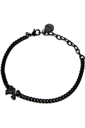 Palm Angels Logo-charm chain bracelet