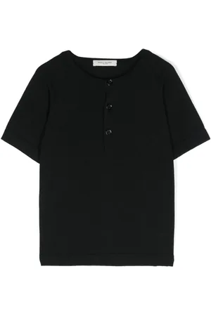 Paolo Pecora Button-placket cotton T-shirt