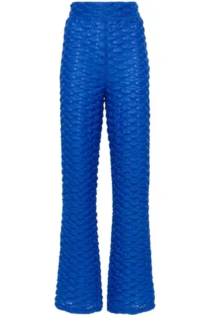 HENRIK VIBSKOV Bubble Wrap high-waist bootcut trousers