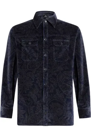 Etro Jacquard chenille overshirt