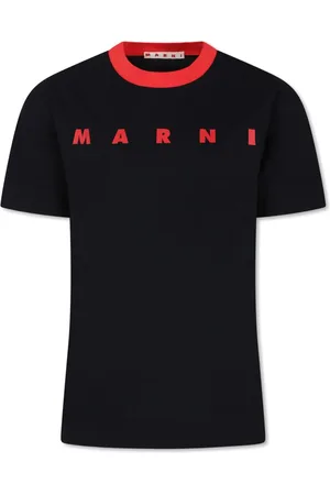 Marni Logo-print cotton T-shirt