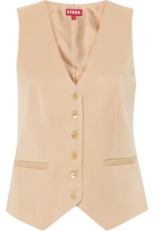 Staud Brett V-neck waistcoat