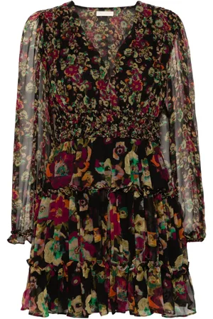 ULLA JOHNSON Lya floral-print mini dress